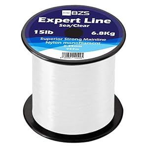 Bzs Expert Ligne De Pêche Monofilament Carp Line Bobines De Monofilament Marron Et Transparent