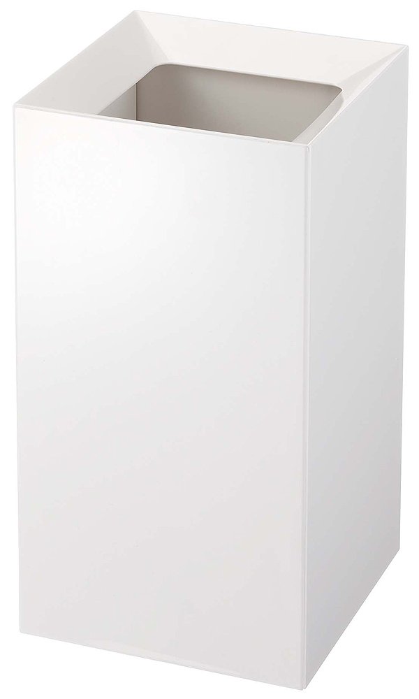 YAMAZAKI home 6947 Veil-Trash Can, White
