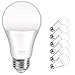 TIWIN LED Light Bulbs 100 watt Equivalent (11W),Soft White (2700K), General Purpose A19 LED Bulbs,E26 Base,UL Listed, Pack of 6