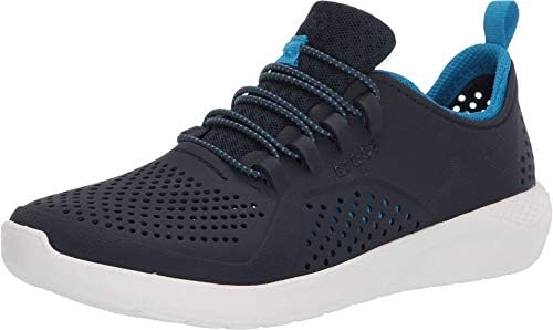 Crocs Literide Pacer K, Unisex-Child Sneaker Navy/White, 27/28 EU