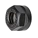 Driak ER20-A Thread Size M25x1.5 Black A Type Collet Clamping Nut for CNC Milling Chuck Holder Lathe