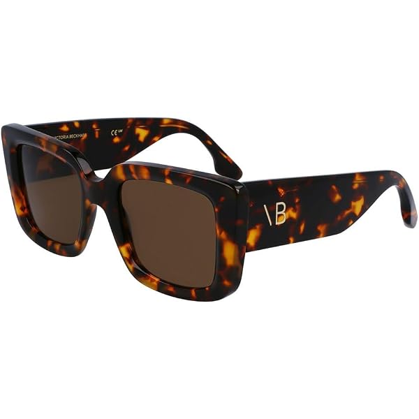 Amazon.com: VICTORIA BECKHAM VB672S 010 BLACK HAVANA 57/15  display picture 1