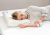 Memory Foam Pillow Bed Pillow for Sleeping and Neck Support with Removable Pillow Cover, CertiPUR-US Certified, Standard Size