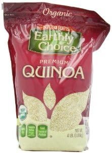 Nature's Earthly Choice: Organic Quinoa (1 x 4 lbs) (Pack of 3)