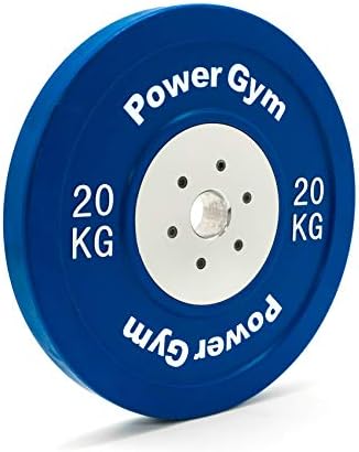 POWERGYM FITNESS Bumper Weight Plates - Competition
