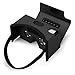 Google Cardboard, Splaks V2 Google Cardboard Mobile VR Cardboard 3D VR Glasses Compatible with Phones Up to 6 inch with Magnetic Trigger, Phone Sucker, Comfortable Forehead Pad Nose Pad and Strap