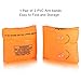 Wowelife Arm Floaties for Kids, Inflatable Swim Arm Bands Floater Sleeves Swimming Rings Tube Armlets for Kids and Toddlers(Orange)
