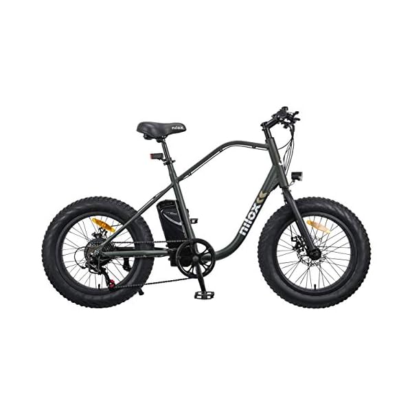 €1,077.74 Nilox E-Bike J3, Bici Elettrica con Pedalata Assistita, Motore  Brushless High Speed da 250 W a 5 Velocità, Fino a 25 km/h, Batteria LG da  36 V – 8 Ah, Ruote