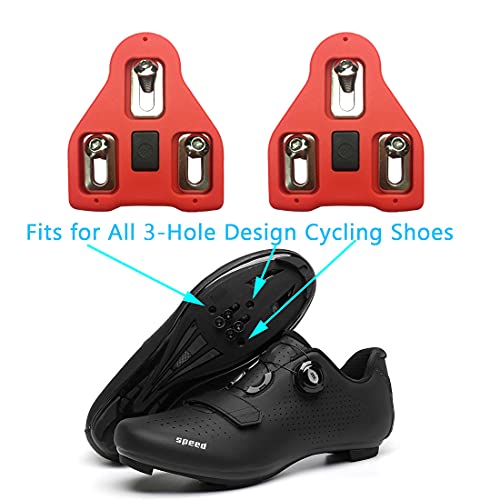 Road Bike Cleats Compatible with Pelaton Look Delta Bike Cleats