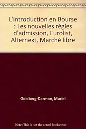 L' introduction en bourse