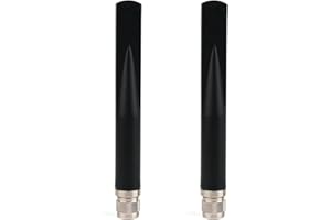 2 Pack Omni 5dBi Meshtastic 915MHz Lora 802.11ah Antenna with N Male Connector for Meshtastic LoRa HaLow Application, Slinkds