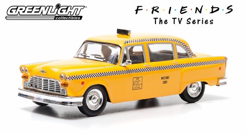Phoebe Buffay's 1977 Checker Taxi Cab * Friends (The TV Series) * 2014 Greenlight Hollywood 1:43 Scale Limited Edition Die-Cast Vehicle