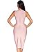 Meilun Women's Knee Length Bandage Dress Bodycon Club Party Dress