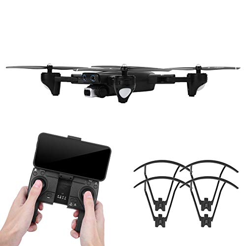 Alinory-Faltbare-Faltdrohne-High-Definition-RC-Drohne-Weitwinkel-S167-GPS-Drohne-Hoehenhalt-fuer-FernbedienungBlack-24G-720P