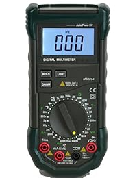 Mastech MS8268 medidor multímetro digital de rango manual automático CA CC