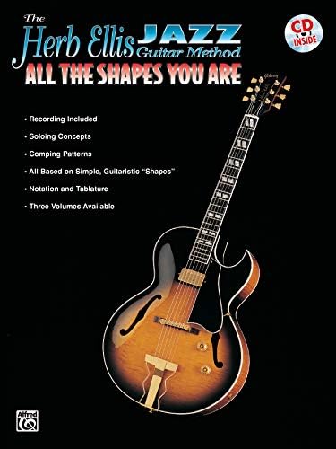 The Herb Ellis Jazz Guitar Method: All the Shapes You Are, Book & CD