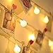LE 100 LED 33ft Globe Ball Long String Lights, 8 Modes, Fairy Twinkle Bulb, Waterproof Outdoor Garden Patio Party Wedding Christmas Decoration, UL Listed Power Adapter, Warm White