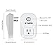 GYMAN 1 Alexa Smart Plug Wi-Fi No Hub Required Wireless Timing Smart Socket Remote Control Your Devices for Smart Home, Works with Amazon Alexa Echo Dot