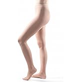 Allegro 15-20 Essential 14 Sheer Sheer Support Compression Pantyhose - Women's Compression Hose with Open Toe for Support