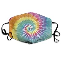 Vicrunning Multiple Color Tie Dye Mouth Mask,Anti Dust Face Mouth Cover Mask for Ski Cycling Camping,Outdoor Activities