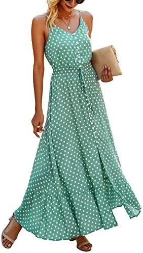 BTFBM Women Summer Spaghetti Strap V 