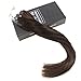 Sunny Loop Micro Ring Remy Human Hair Extensions 50Strands Full Head Darkest Brown (Col #2) Hair Extensions 14 Inches 50gram