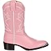 Durango Kids BT858 Lil' 8 Inch,Dusty Pink 'N Chrome,9 D US Toddler