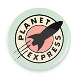 Funny Magnets; Television Shows Futurama Planet Express 1.5 Inch Refrigerator Magnet