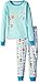 The Children's Place Little Girls' Long Sleeve Top and Pants Pajama Set, Smiley/Icelandic 65444, 5