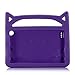 All-New Fire 7 2017 Case,fire 7 tablet case,Fire 7 Kids Case,Riaour Kids Shock Proof Protective Cover Case for Amazon Fire 7 Tablet (Compatible with 5th Generation 2015/7th Generation 2017) (Purple)