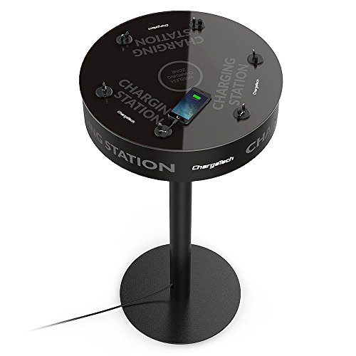 Power Table Cell Phone Charging Station w/ 12 Universal Charging Tips