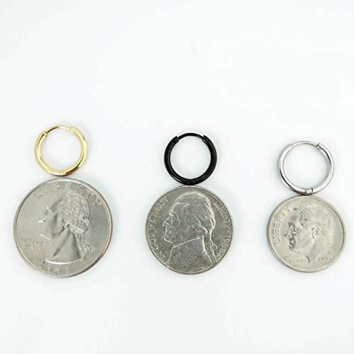 2 EACHLP+10mm+Cartilage+Earrings+Women