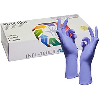 Amazon.com: Infi-Touch Nitrile Disposable Gloves Nitrile