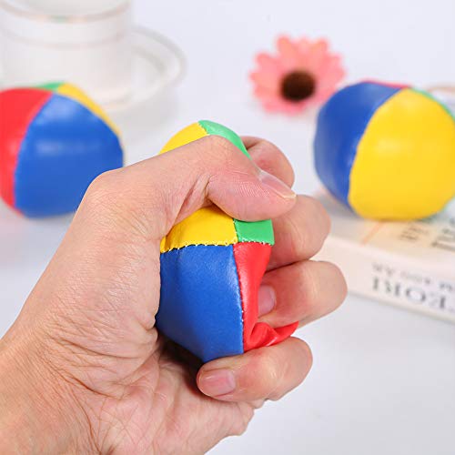 Juggling Balls,Professional Juggling Balls Set for Beginners Kids,Durable Juggle Ball Kit Learn to Juggle Toy Game Ideal Fun,Soft Classic Juggle Balls Beanbags for Kids and Adults (12 Pack)