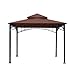 Garden Winds Replacement Canopy Top Cover for Madaga Gazebo - Riplock 350 - Nutmeg