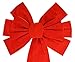 Black Duck Brand Set of 8 Christmas Red Velvet Bows 26