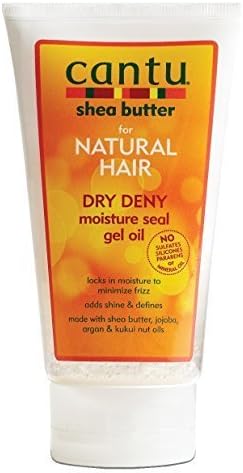 Cantu Natural Hair Dry Deny Moisture Seal Gel Oil 5oz Tube by Cantu