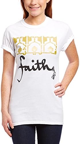 Graphic Fashion Arabic Graffiti FAITH Short Sleeve T-shirt (Small)