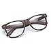 WearMe Pro - Vintage Inspired Classic Wood Print Nerd Wayfarers Clear Lens Glasses