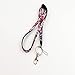 QIDUN Girl Badge Holder Rhinestone Lanyard Bling Crystal Necklace Badge Card Holder for Business Id/Key/Cell Phone (Colorful) (Colorful)
