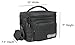 Insulated Lunch Bag for Men | Adult Lunch Box | Lunch Boxes for Men | Cooler Bags | Lunchbox by Everyday Supply Co | Non-Toxic Stain Resistant Nylon | 10 x 7.5 x 9 Inches Black