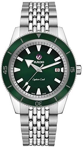 Amazon.com: Rado Captain Cook Automatic Black Dial Men's Watch