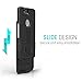 Nexus 6P Case: Stalion® Secure Shell & Belt Clip Holster Combo with Kickstand for Huawei Google Nexus 6P (Jet Black) 180° Rotating Locking Swivel