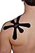 RapidForce Shapes: Next Generation Pre-Cut Kinesiology Tape, Star Shape, Black, 2 Pack