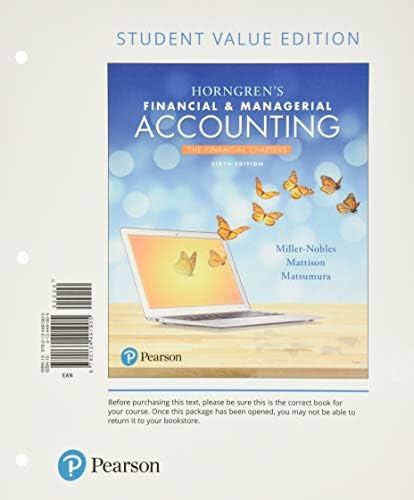 Amazon.com: Horngren's Cost Accounting: A Managerial Emphasis