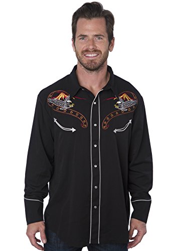 Benny's Eagle and Mountain Western Shirt (2X)