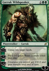 Magic: the Gathering - Garruk Wildspeaker - Lorwyn