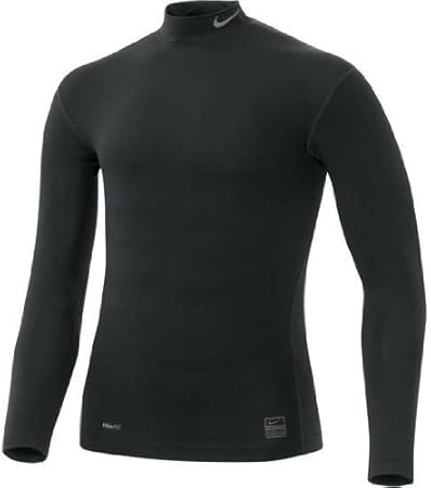 nike pro core mock neck