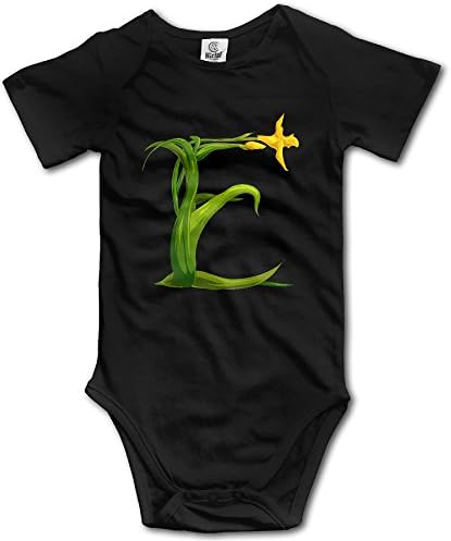 E Flower Unisex Bodysuit For Infants