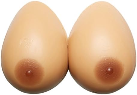 Aintle Silicone Prosthetic Fake Breast Breast Forms Breast Enhancers (XL(2.20lb/pair-36DD/38D/40C/44A))